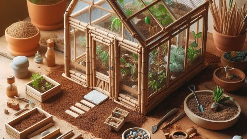 Jak zbudować ekosystem w miniaturowej szklarni?